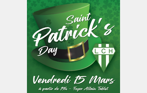 Venez fêter la Saint-Patrick avec nous !