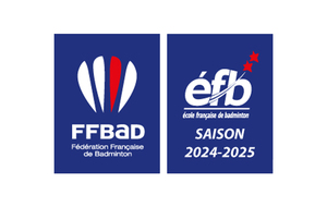 L'école de badminton labéllisée !