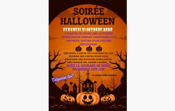 Venez fêter Halloween avec nous !