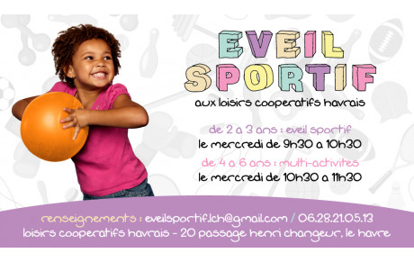 Éveil sportif aux Loisirs Coopératifs Havrais